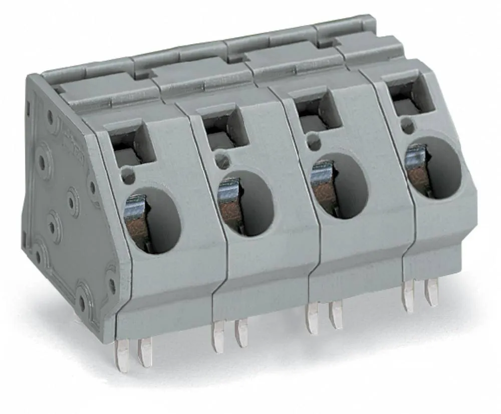 Быстроразъемная клемма WAGO 745-606/006-000, 6 pin, 0.20мм² - 16.00мм², 1000В, CS: 15мм, (8 шт)