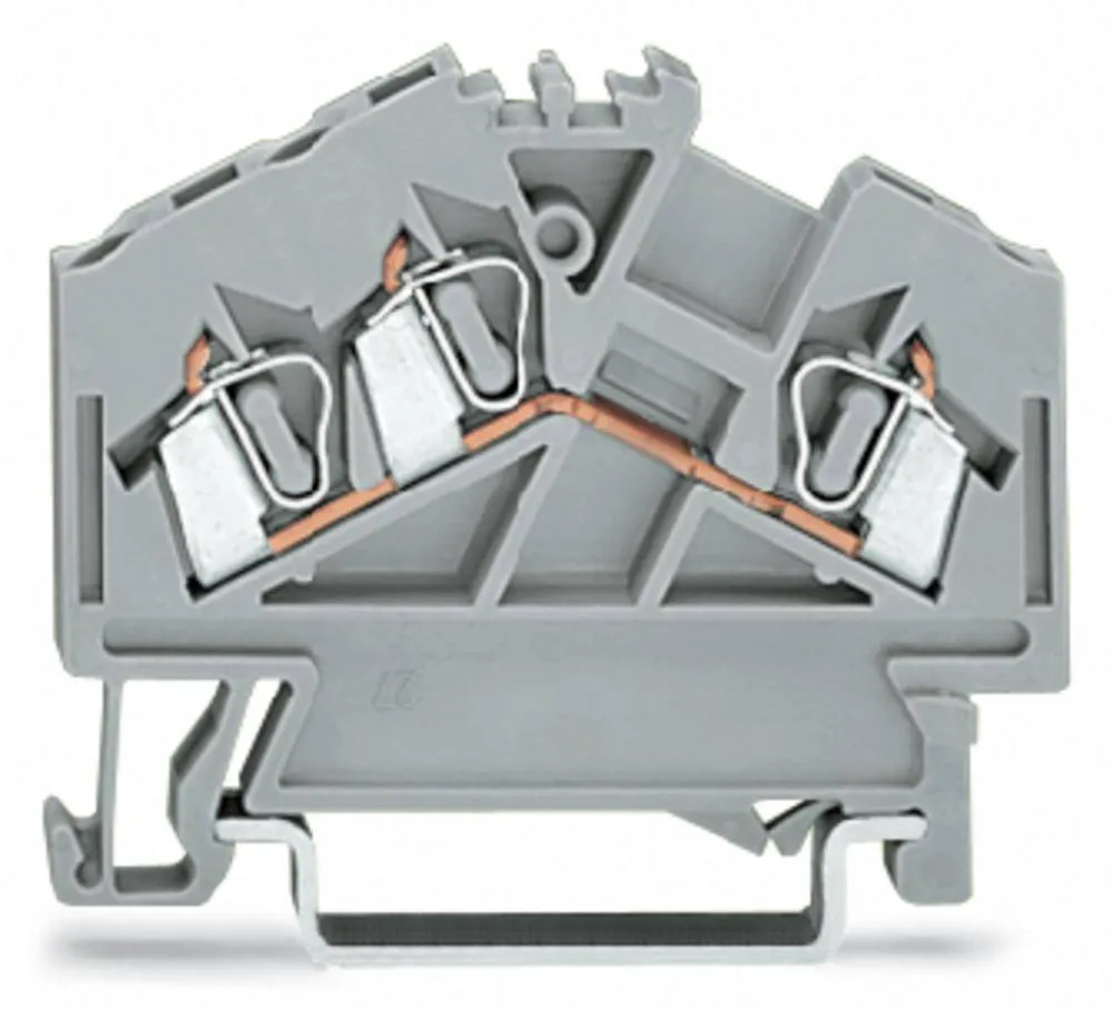 Клемма WAGO 280-654, 3 pin, 0.08мм² - 2.50мм², 800В, 24А, (100 шт)