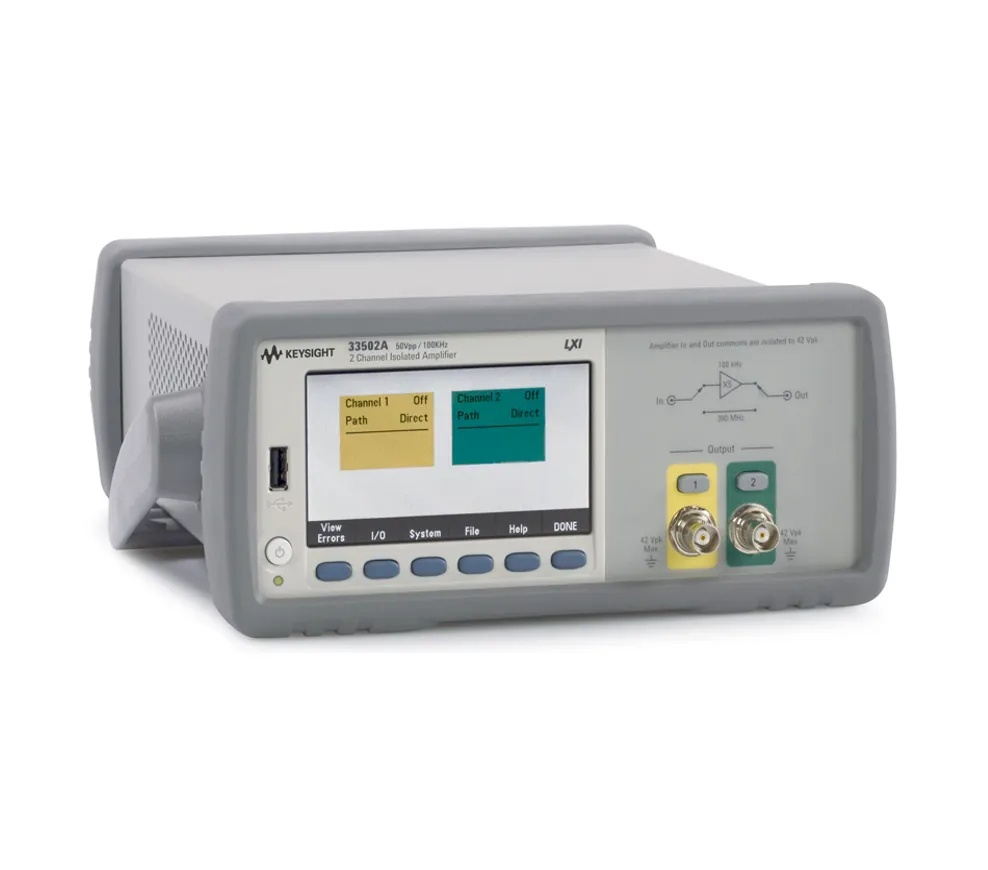 Усилитель с изолированными каналами Keysight 33502A 