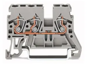 Проходная клемма WAGO 870-683, 1 pin, 0.08мм²-2.5мм², 500В, 24А, (1 шт)