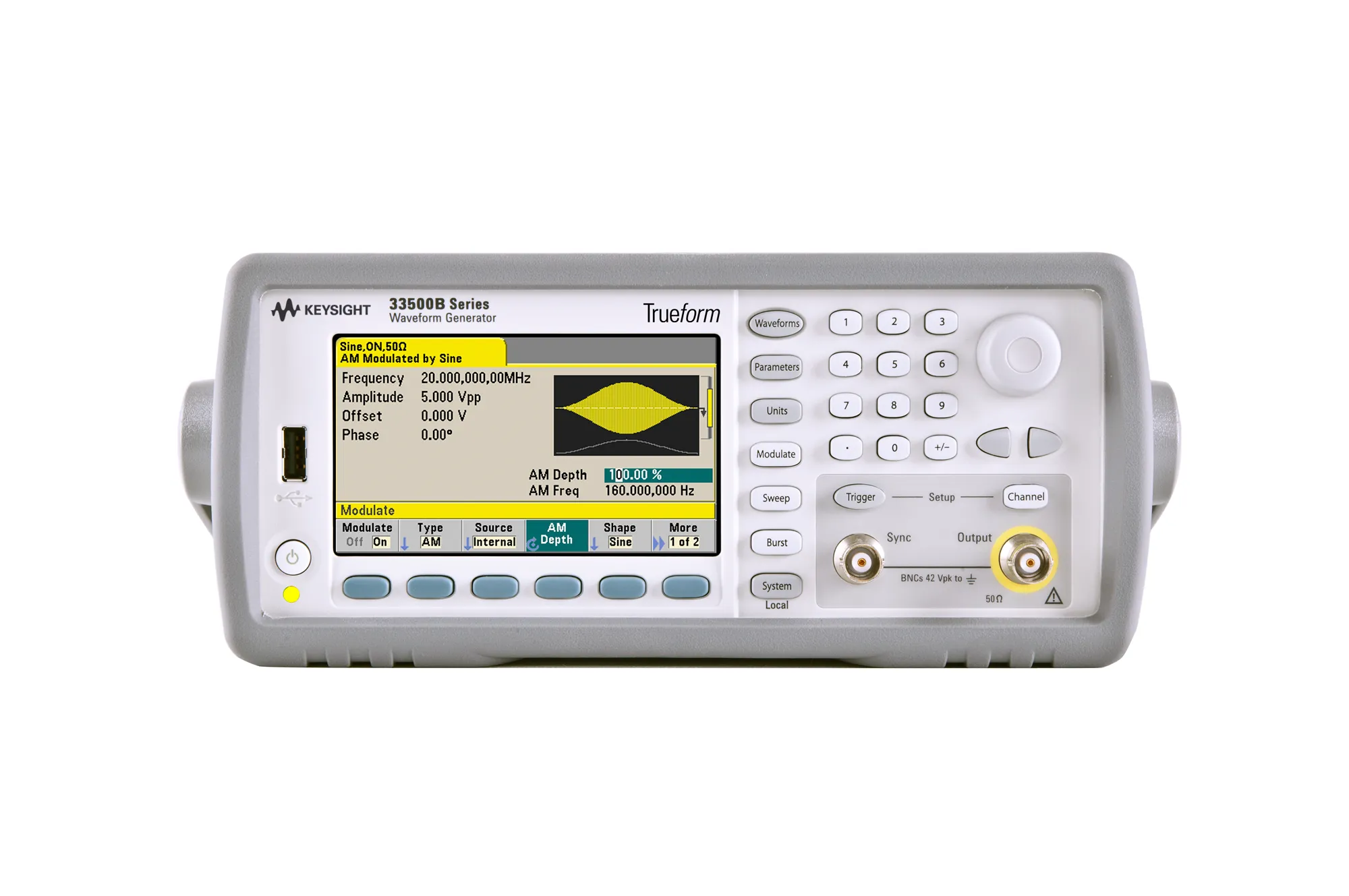 Генератор сигналов Keysight 33521B 