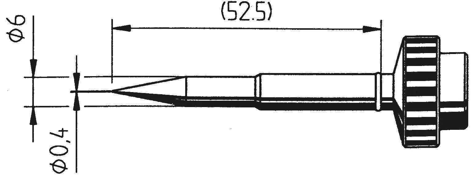 Паяльное жало Ersa 0612SDLF 