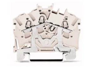 Клеммная колодка экрана WAGO 2002-6308, 1 pin, 0.25мм²-2.5мм², 600В, 24А, (1 шт)