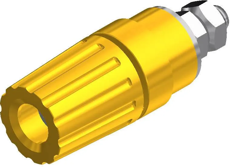 931714103, SKS-HIRSCHMANN PKI 110 - Полюсной зажим, 35 А, желтый : 1 шт.