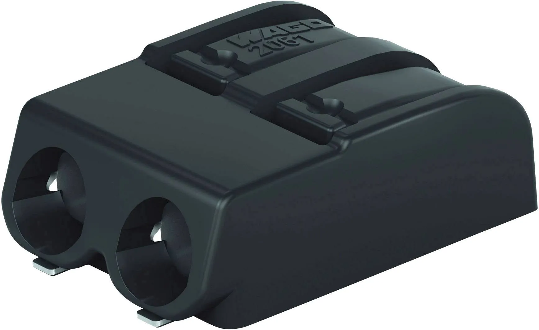 SMD клемма для печатной платы WAGO 2061-622/998-404, 2 pin, 0.50мм² - 1.50мм², 320В, 12А, CS: 6мм, (1 шт)