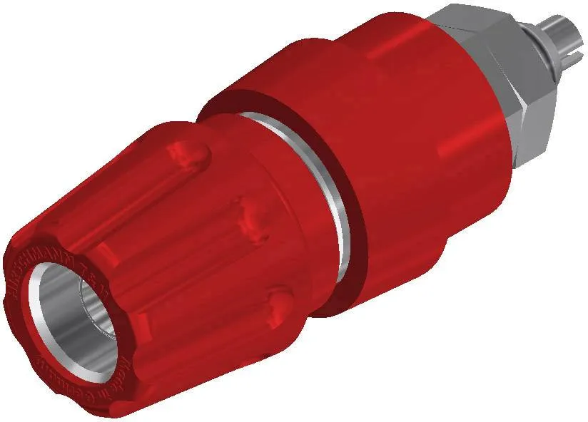 930136101, SKS-HIRSCHMANN PKNI 10 B - Полюсной зажим, 63 А, красный : 1 шт.