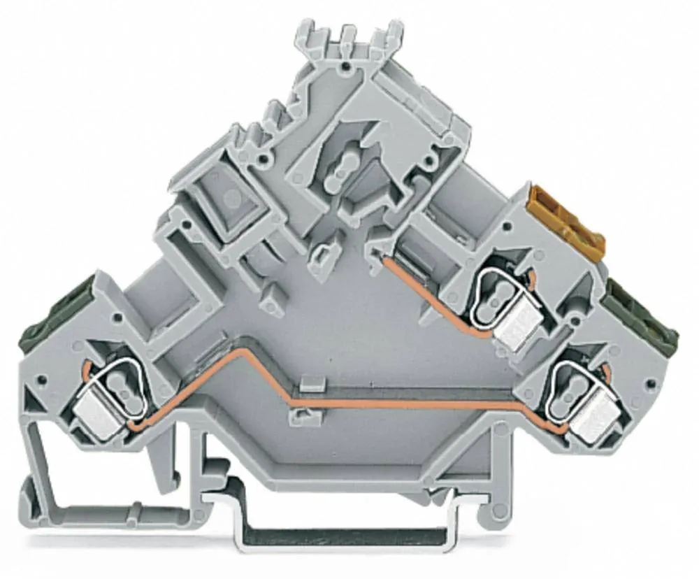 Клемма привода WAGO 280-554, 3 pin, 0.08мм² - 2.50мм², 400В, 20А, конф: L, (50 шт)