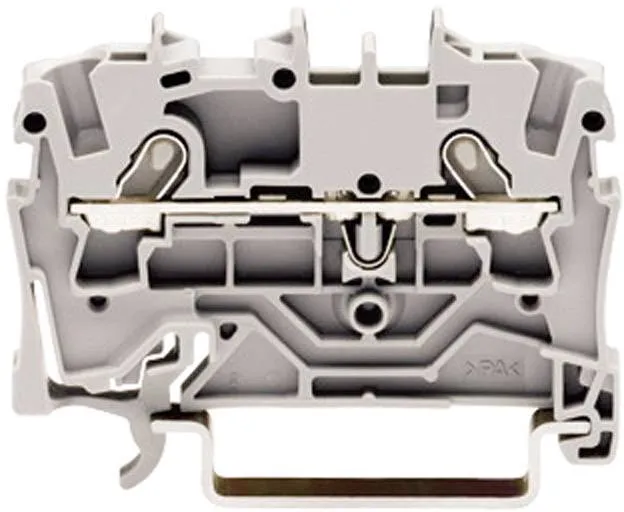 Клемма WAGO 2001-1201, 2 pin, 0.25мм² - 2.50мм², 800В, 18А, конф: L, (1 шт)