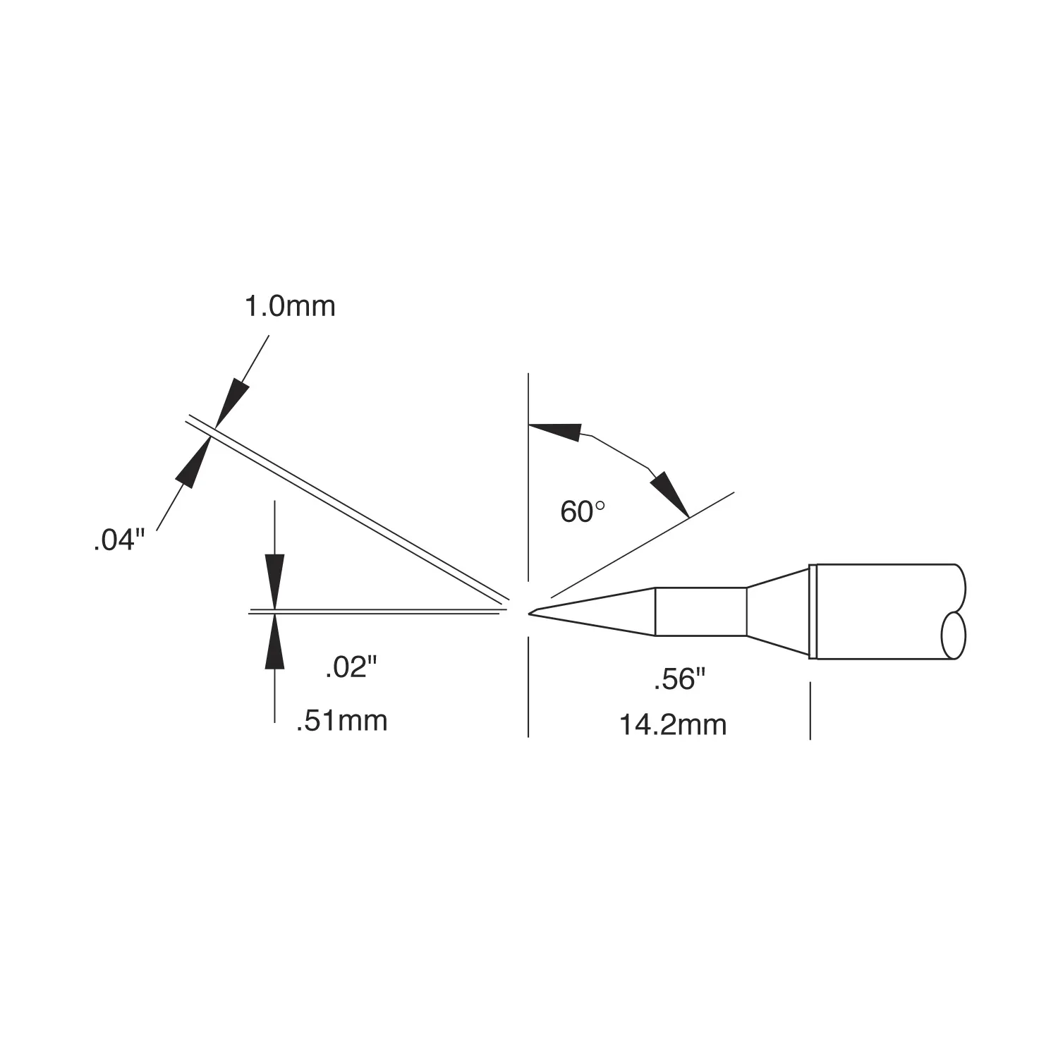 Картридж-наконечник Metcal CVC-7BV6005A 