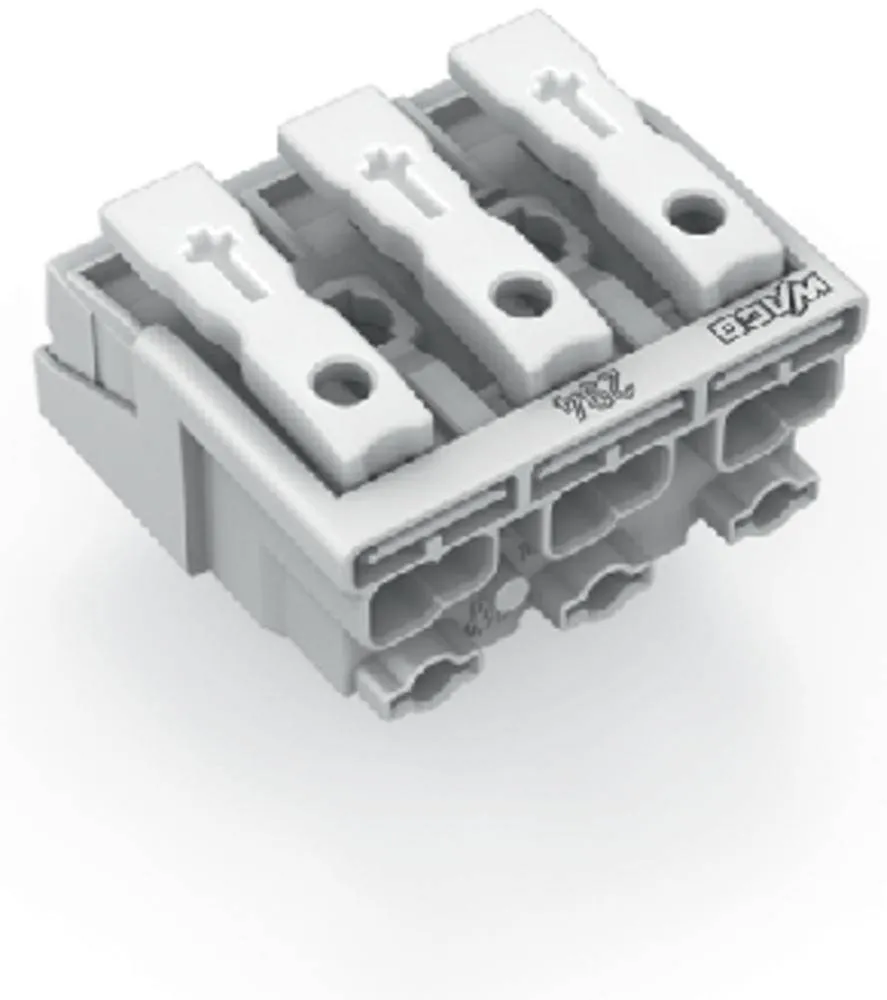 Разъем питания сети WAGO 294-5003, 3 pin, 0.5мм² - 1.5мм², 24А, (500 шт)