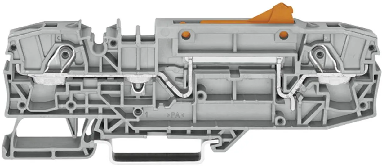 N клемма WAGO 2006-8671, 2 pin, 0.50мм² - 10мм², 30А, конф: L, (1 шт)