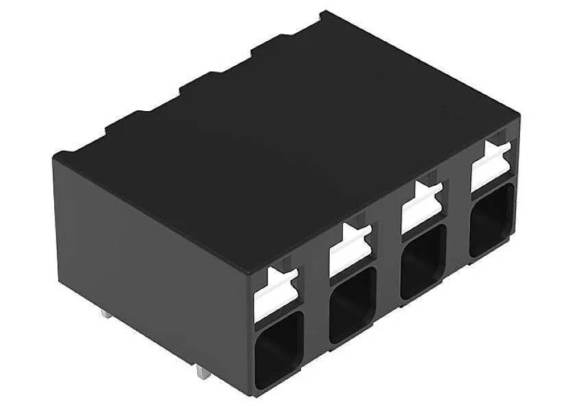 Клемма для печатной платы WAGO 2086-3204/300-000, 4 pin, 0.14мм² - 1.50мм², 630В, 17.5А, CS: 5мм, (1 шт)