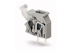 Клемма печатной платы WAGO 255-748, 1 pin, 0.08мм²-2.5мм², 320В, 24А, CS: 5мм, (1 шт)