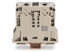 Проходная клеммная колодка WAGO 285-950, 1 pin, 10мм²-50мм², 600В, 150А, (1 шт)