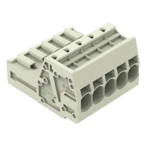 Штекер WAGO 831-3205, 5 pin, 0.5мм²-10мм², 1000В, 41А, CS: 7.62мм, (1 шт)