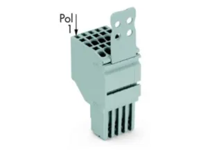 Внутренний разъём WAGO 2020-210/135-000, 10 pin, 0.5мм²-1.5мм², 500В, 13.5А, CS: 3.5мм, (1 шт)