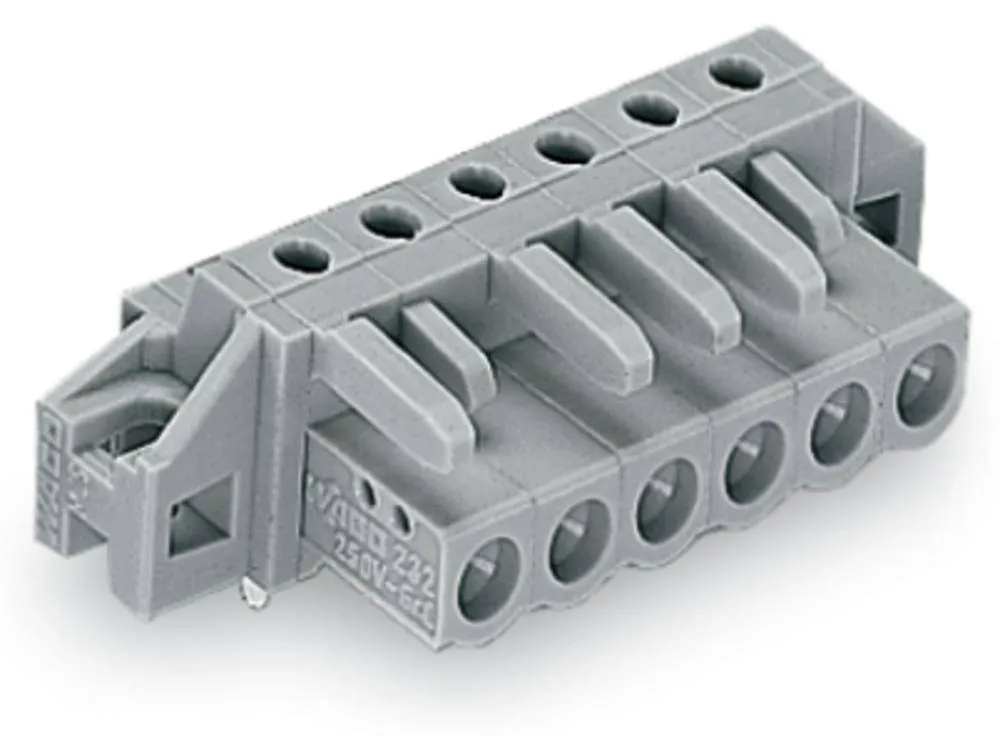 Розетка для подключения к печатной плате WAGO 232-235/031-000, 5 pin, 320В, CS: 5мм, (50 шт)