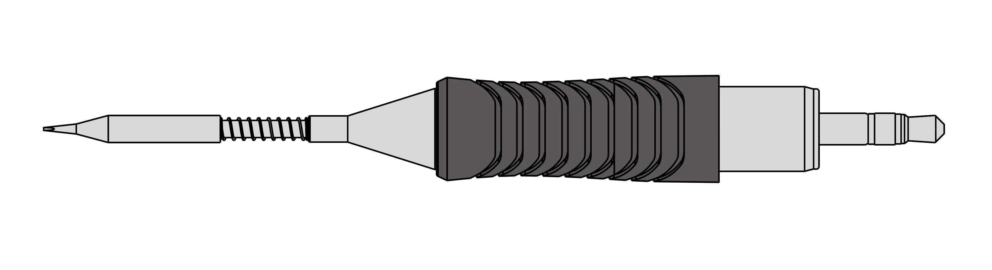 Паяльное жало Weller T0050115299 RTMS 003 S NW MS