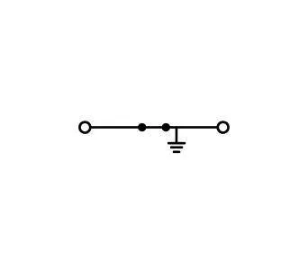 PG клемма WAGO 2001-1207, 2 pin, 0.25мм² - 2.50мм², 18А, конф: Terre, (1 шт)
