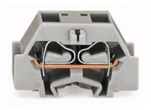 Клеммная колодка WAGO 261-343, 1 pin, 0.08мм²-2.5мм², 500В, 24А, (1 шт)