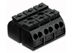 Клеммная колодка WAGO 862-593, 3 pin, 0.5мм²-4.0мм², 500В, 32А, CS: 12мм, (1 шт)