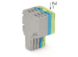 Внутренний разъём WAGO 2020-205/000-038, 5 pin, 0.5мм²-1.5мм², 500В, 13.5А, CS: 3.5мм, (1 шт)