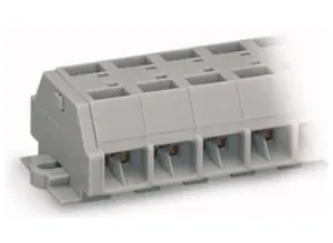 Клеммная колодка WAGO 261-254, 4 pin, 0.08мм²-2.5мм², 500В, 24А, (1 шт)
