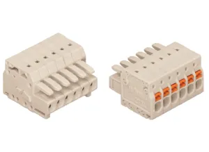 Гнездовой разъем WAGO 2734-102, 2 pin, 160В, 10А, CS: 3.5мм, (1 шт)