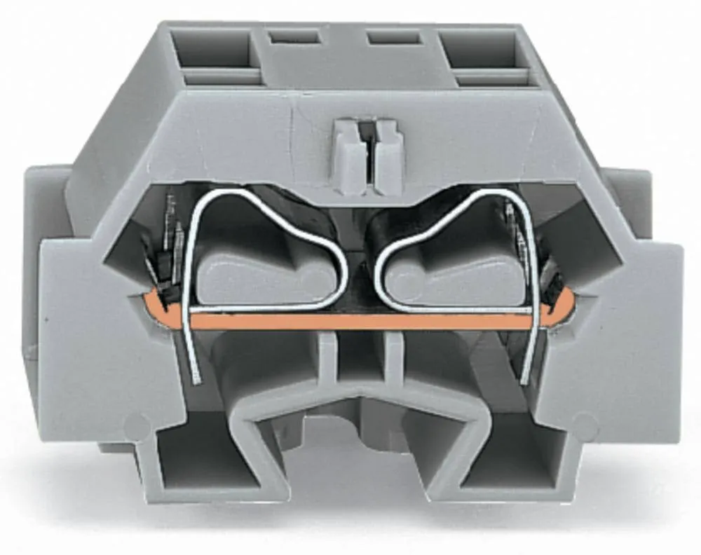 Клемма WAGO 262-334, 4 pin, 0.08мм² - 4мм², 630В, 32А, конф: N, (100 шт)