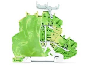 Двухуровневый клеммный блок WAGO 2000-2237/099-000, 2 pin, 0.14мм²-1.5мм², 800В, 13.5А, (1 шт)