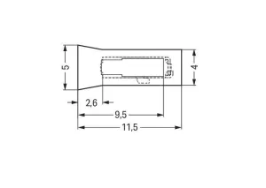 Инструмент WAGO 2065-189, (1 шт)