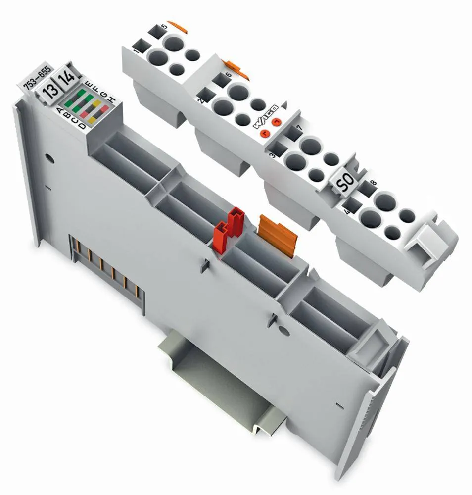 Разъем шины ПЛК WAGO 753-655 