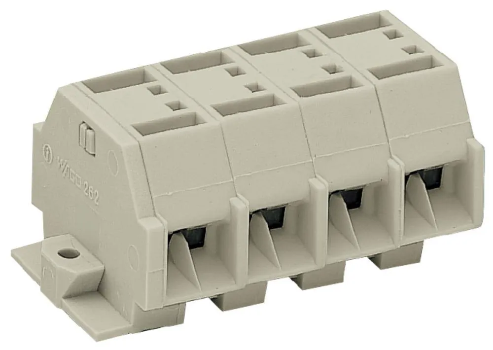 Клеммная колодка WAGO 262-234, 16 pin, 0.50мм² - 4мм², 550В, 30А, конф: L, (100 шт)