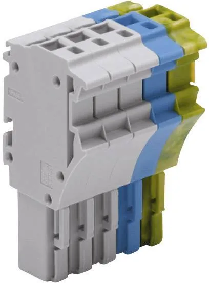 Боковая розетка WAGO 2022-105/000-038, 5 pin, 0.25мм² - 4мм², 690В, 24А, (1 шт)