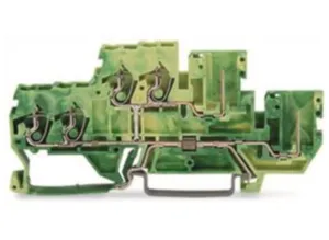 Двухуровневый клеммный блок WAGO 870-1137, 1 pin, 0.08мм²-4.0мм², (1 шт)