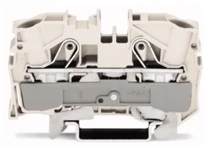 Клеммная колодка экрана WAGO 2010-1208, 1 pin, 0.5мм²-16мм², 600В, 57А, (1 шт)