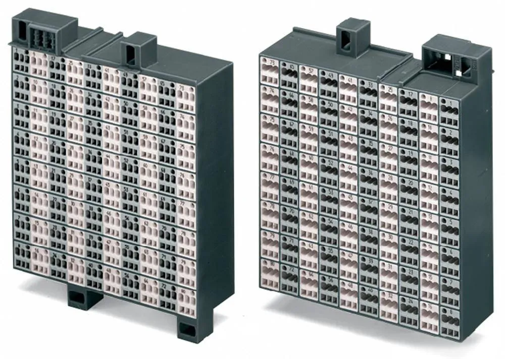 Клеммы для матричной коммутации WAGO 726-721, 80 pin, 0.08мм² - 1.50мм², 10А, (8 шт)