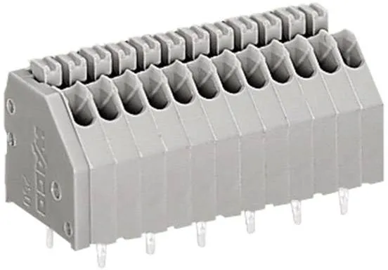 Быстроразъемная клемма WAGO 250-402, 2 pin, 0.14мм² - 0.50мм², 160В, 2А, CS: 2.50мм, (1 шт)