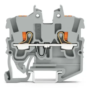 Клеммная колодка WAGO 2250-1201, 2 pin, 0.14мм²-1.5мм², 500В, 13.5А, (1 шт)