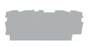 Торцевая/разделительная пластина WAGO 2002-1491, (1 шт)
