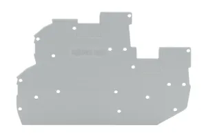 Торцевая/разделительная пластина WAGO 2020-2291, (1 шт)