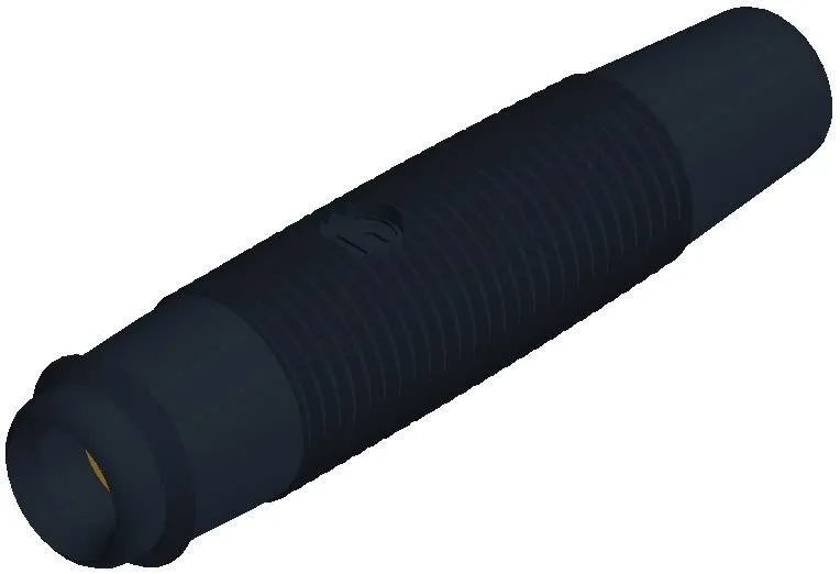 Соединящий стержень KUN 30 позолоченный SKS Hirschmann штифт-Ø: 4 мм, для пайки, 60 В/DC 16 A, черны