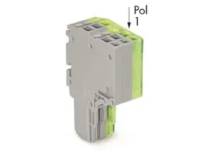 Внутренний разъём WAGO 2020-203/000-036, 3 pin, 0.5мм²-1.5мм², 500В, 13.5А, CS: 3.5мм, (1 шт)
