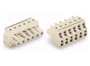 Гнездовой разъем WAGO 721-2210/026-000, 10 pin, 630В, 16А, CS: 7.5мм, (1 шт)