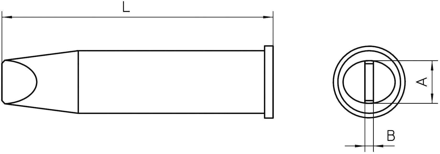 Паяльное жало Weller T0054480299 XHT E