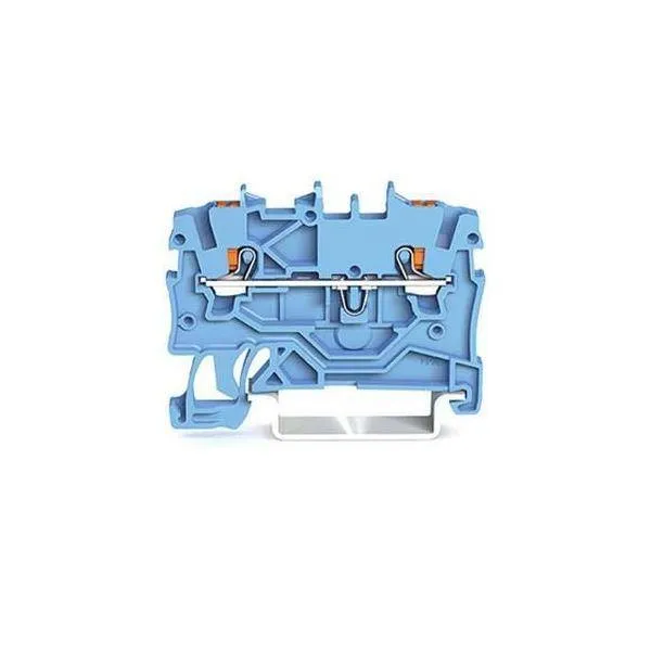 Клемма WAGO 2200-1204, 2 pin, 0.14мм² - 1.50мм², 800В, 13.5А, (100 шт)