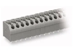 Клемма печатной платы WAGO 250-510/000-012, 10 pin, 0.5мм²-1.5мм², 320В, 17.5А, CS: 5мм, (1 шт)