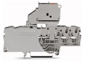 Клеммная колодка предохранителя WAGO 2002-1811/1000-541, 1 pin, 0.25мм²-4.0мм², 250В, 6.3А, (1 шт)