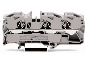 Проходная клеммная колодка WAGO 2016-1306, 1 pin, 0.5мм²-16мм², 550В, 76А, (1 шт)