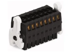 Гнездовой разъем WAGO 713-1105/037-000/036-000, 10 pin, 160В, 10А, CS: 3.5мм, (1 шт)